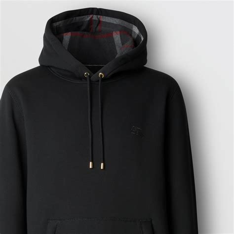 burberry hoodie black and white.